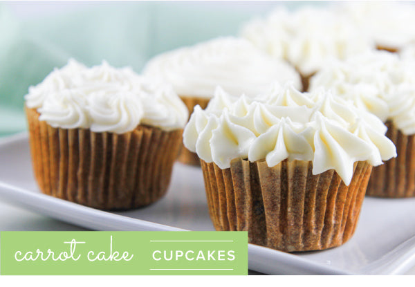 Newsletter Recipes - Carrot Cake Cupcakes