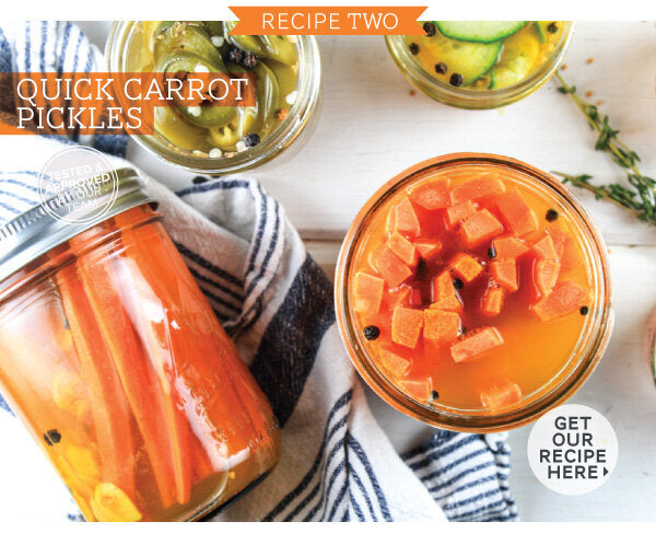 Newsletter Recipes - Quick Carrot Pickles