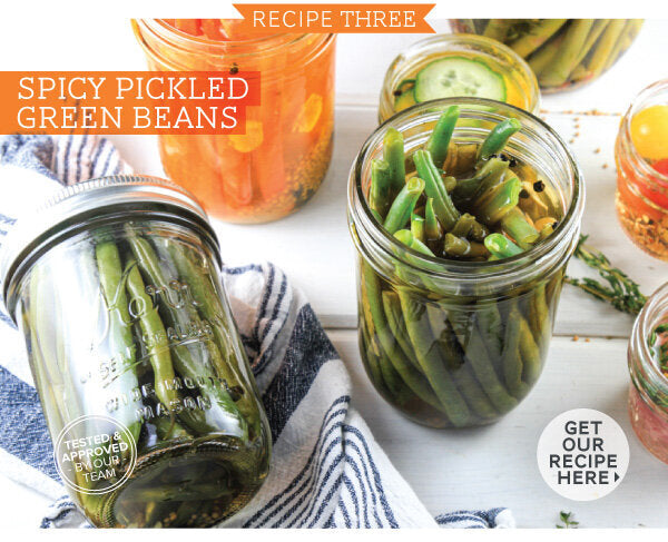 Newsletter Recipes - Spicy Pickled Green Beans