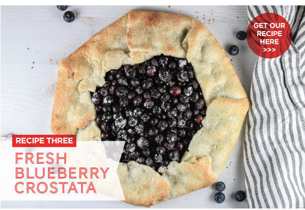 Newsletter Recipes - Fresh Blueberry Crostata