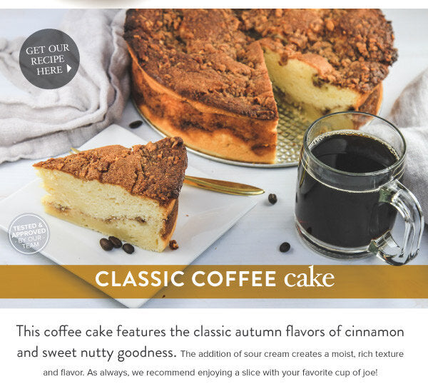 Newsletter Recipes - Classic Coffee Cake