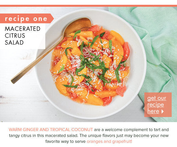 Newsletter Recipes - Macerated Citrus Salad
