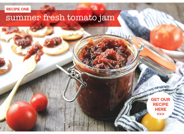 Newsletter Recipes - Summer Fresh Tomato Jam