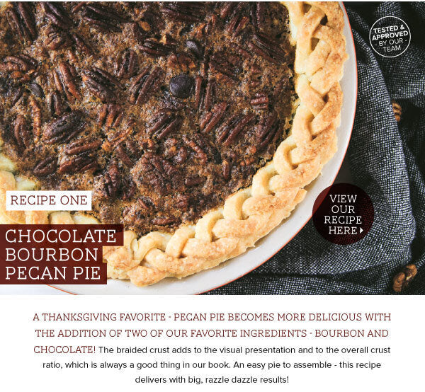 Newsletter Recipes - Chocolate Bourbon Pecan Pie