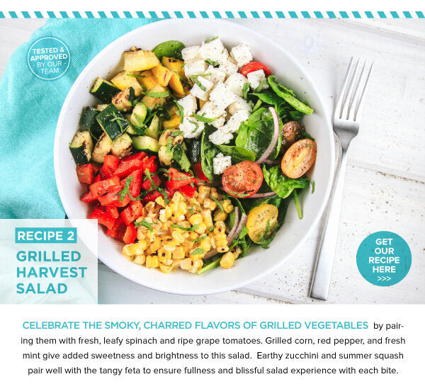 Newsletter Recipes - Grilled Harvest Salad