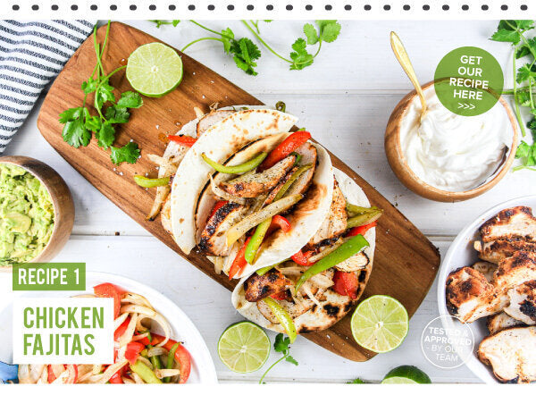 Newsletter Recipes - Chicken Fajitas