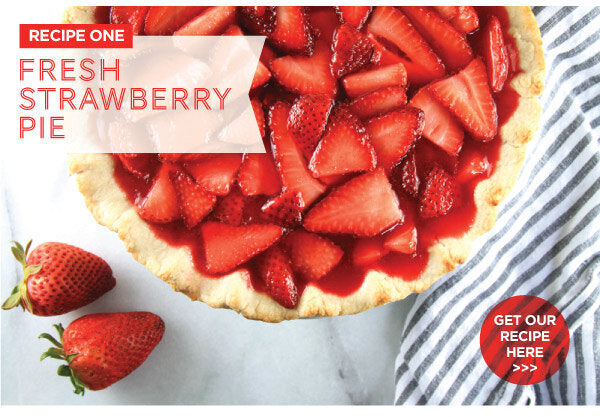 Newsletter Recipes - Fresh Strawberry Pie