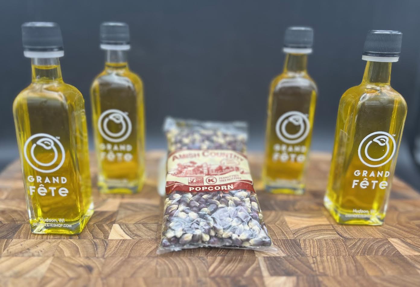 Popcorn Lover's Sampler Set w/ Popcorn
