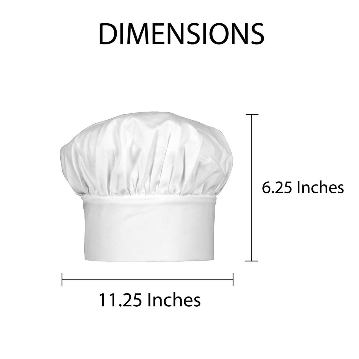 Mrs. Anderson’s Kids’ Chef Hat | White Cotton