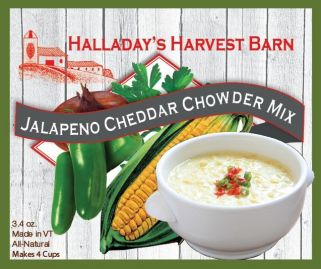 Halladay's Harvest Barn Jalapeno Cheddar Chowder Soup Mix