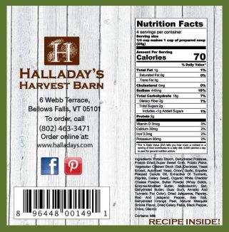 Halladay's Harvest Barn Jalapeno Cheddar Chowder Soup Mix