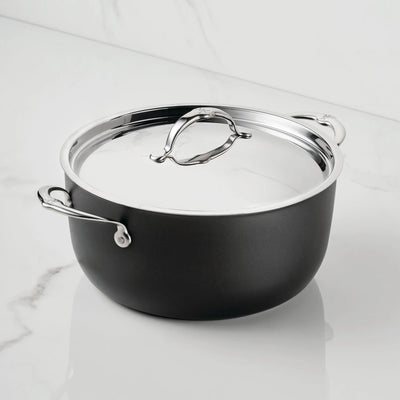 Hestan TITUM® Fusion™ 8-Quart Nonstick Stock Pot with Lid | Professional Large Stockpot