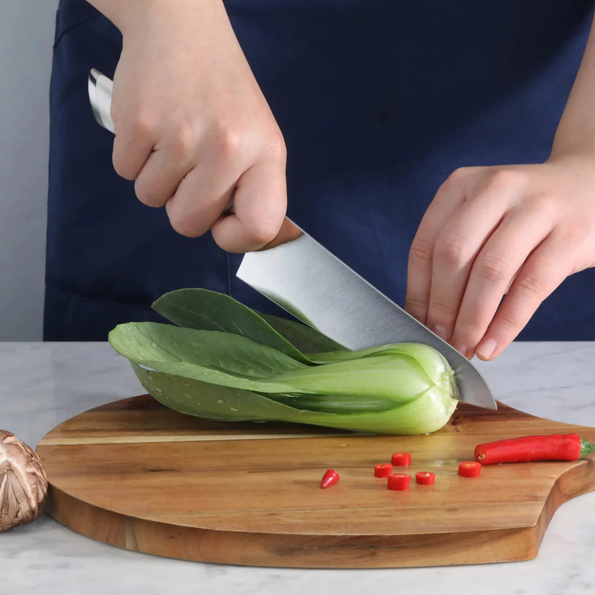 HELENA White Utility with Sheath | 5.5 Inches