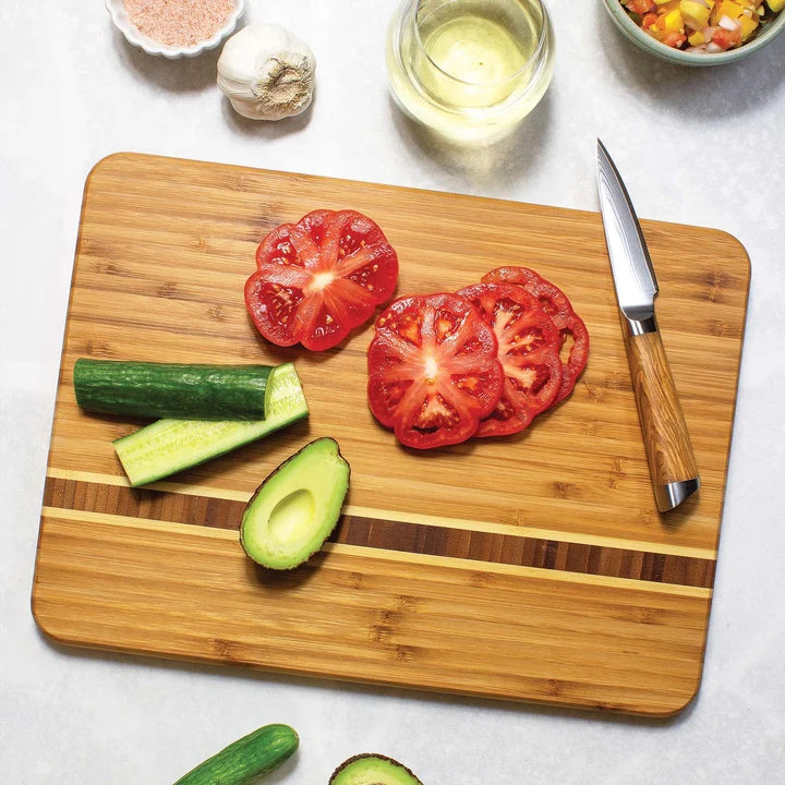 Martinique Bamboo Cutting Board – 15" x 11"