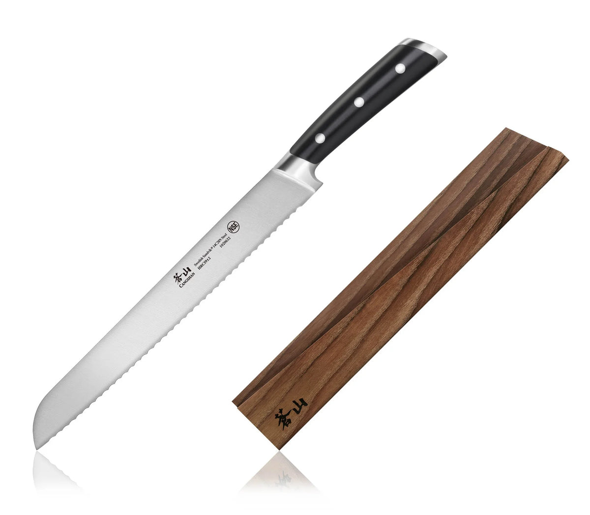 Cangshan TS Series Bread Knife w/Sheath | 10.25 Inch ngf