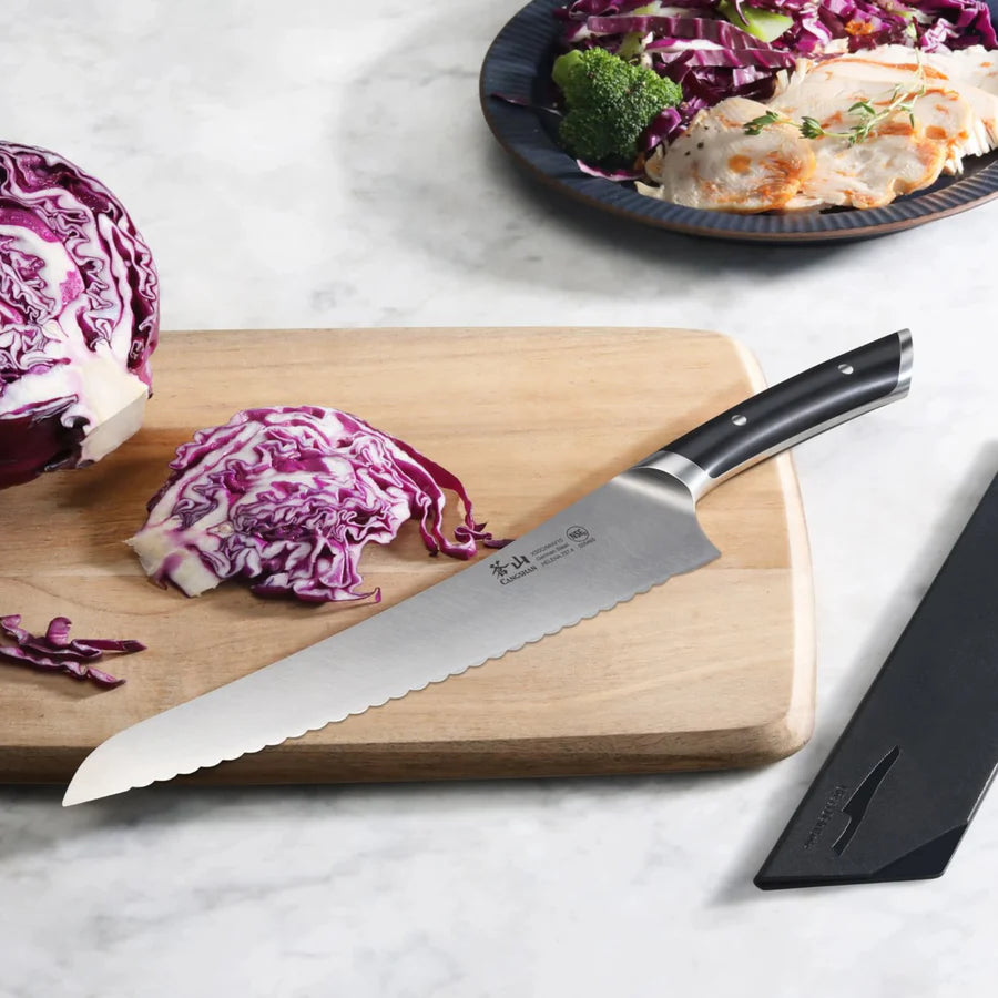 Cangshan Helena Offset Bread Deli Knife | 9 Inch