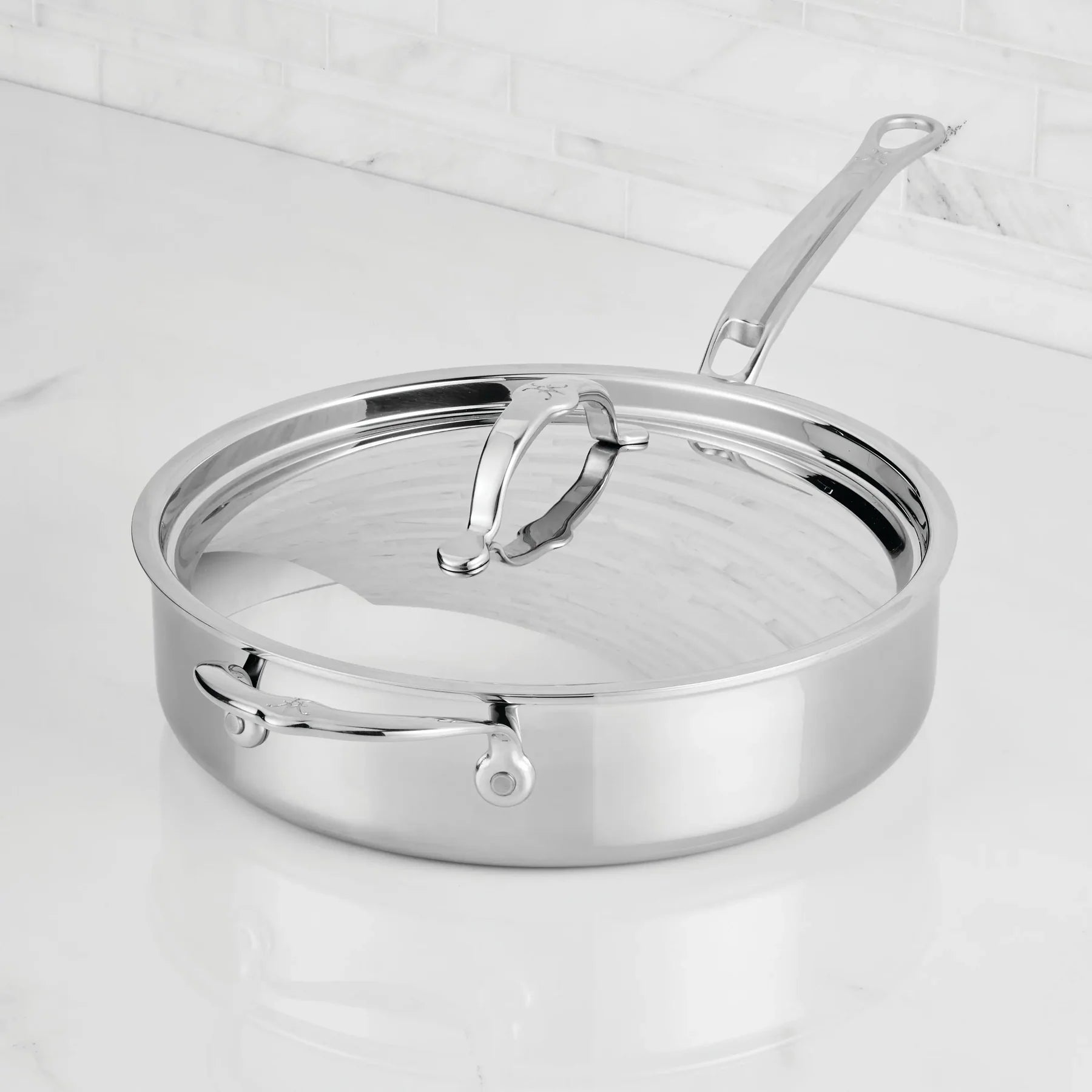 ProBond LUXE Covered Saute Pan with Helper Handle | 3.5 qt