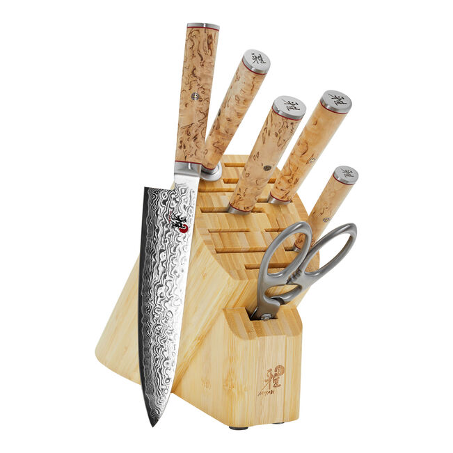 Miyabi Birchwood SG2 Knife Block Set | 7 Piece
