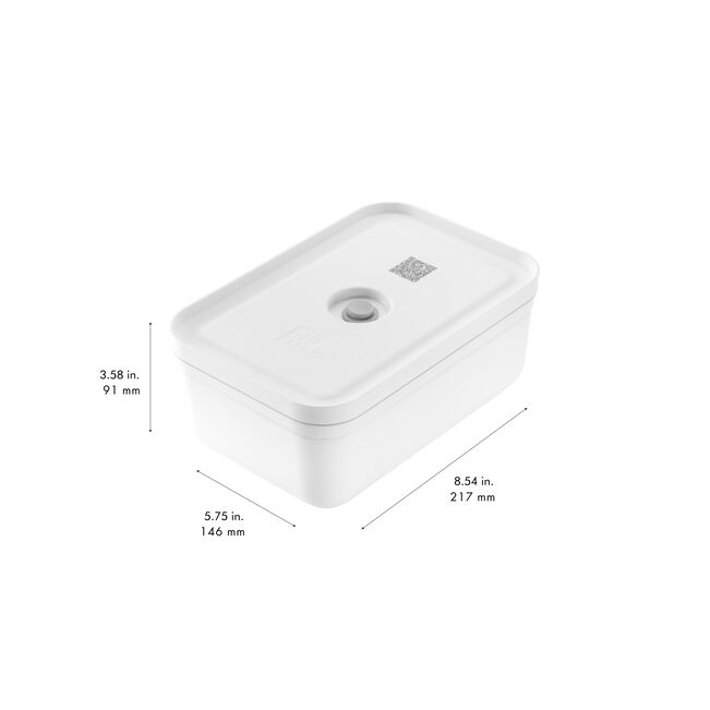 Fresh & Save Vacuum Lunch Box - Large (White)