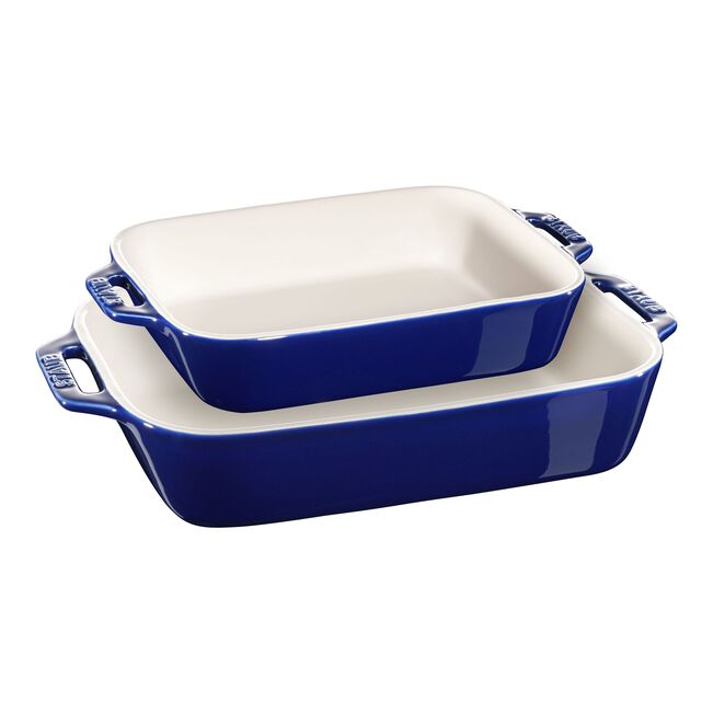 Staub Rectangular Baking Dish Set | 2 Piece Set