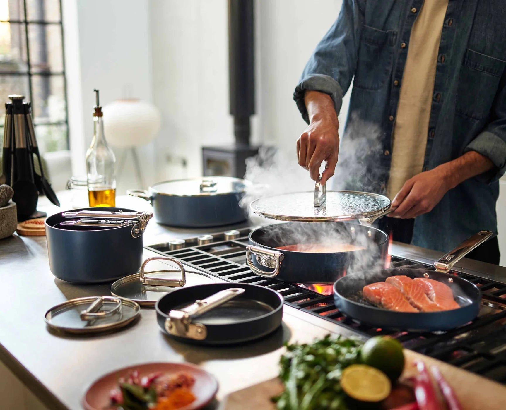 Joseph Joseph Space Non-Stick Cookware Set | 10-Piece