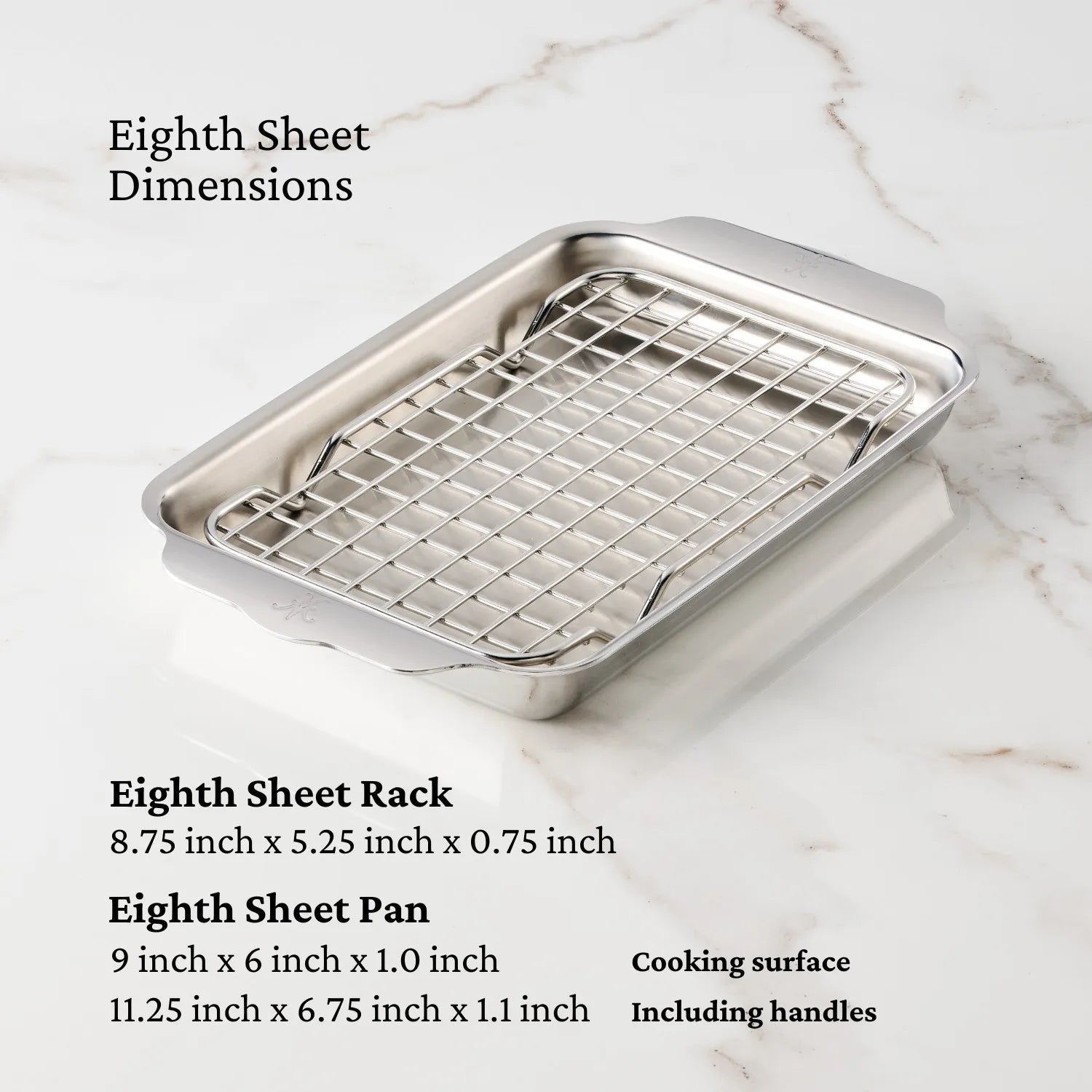 Hestan OvenBond Tri‑Ply Mini Eighth Sheet Pan & Rack