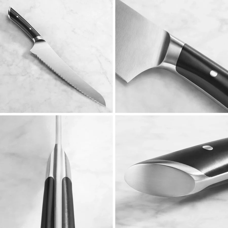 Cangshan Helena Offset Bread Deli Knife | 9 Inch