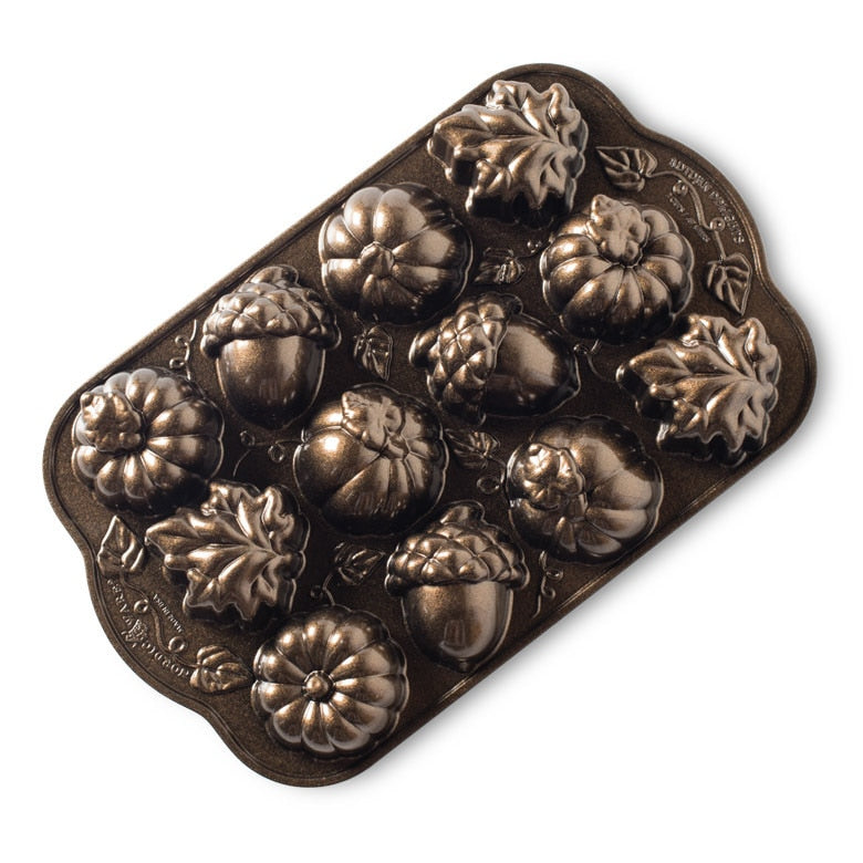 Nordic Ware Autumn Delights Cakelet Pan: A Harvest Celebration in Every Bite