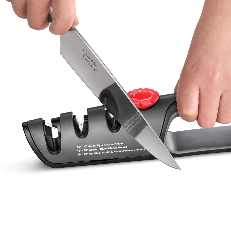 Cangshan Adjustable Knife & Scissor Sharpener | 3 Stage
