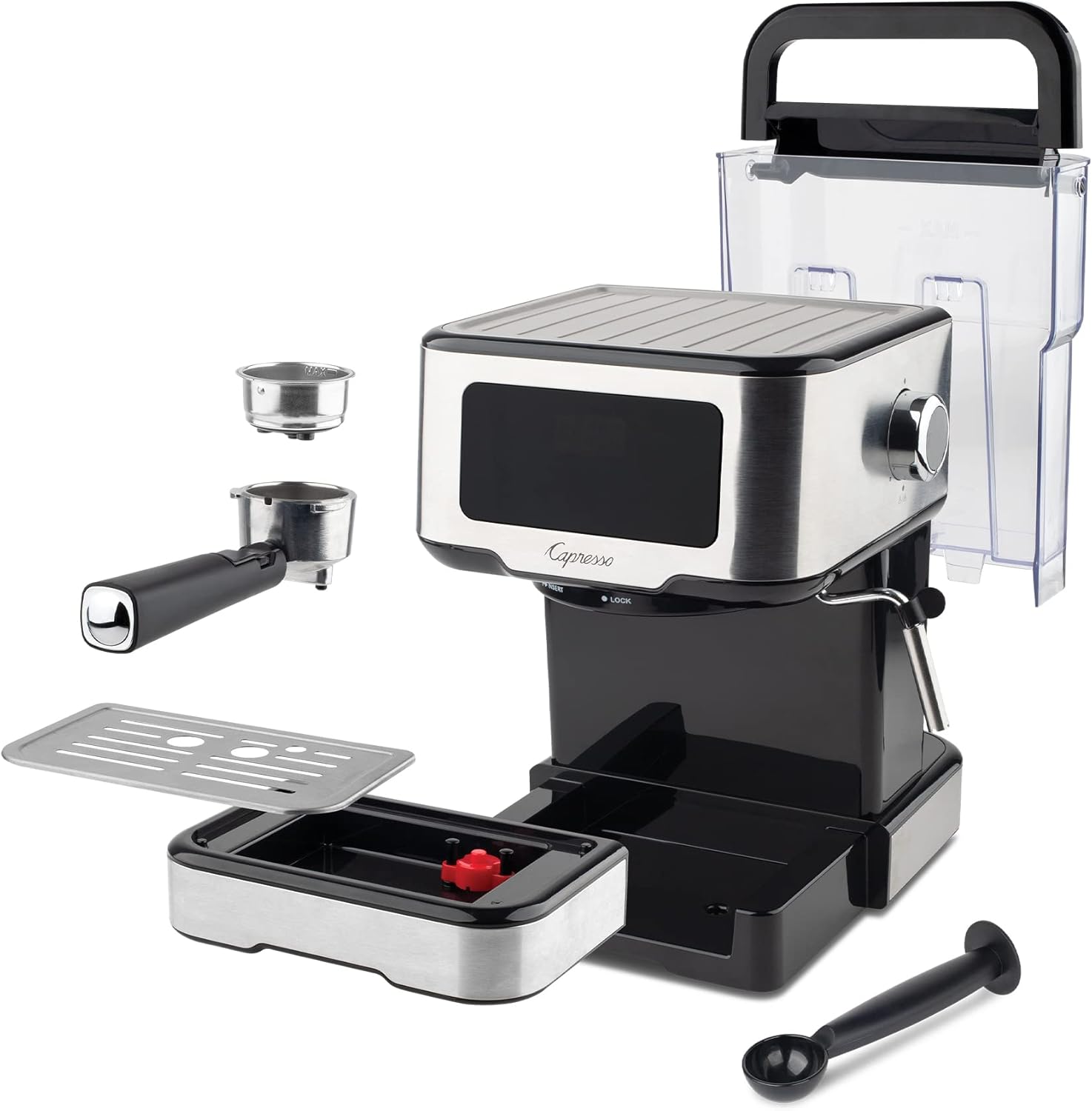 Capresso Café TS Touchscreen Espresso Machine & Cappuccino Maker