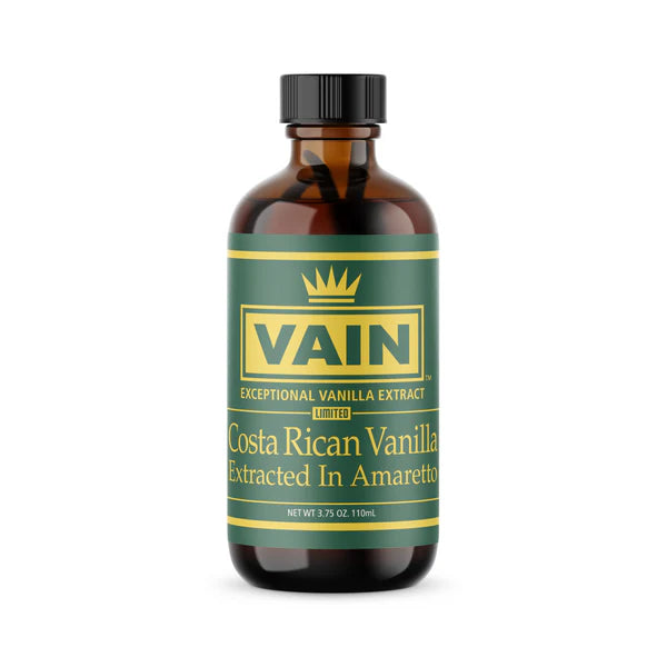 Costa Rican Vanilla Extracted in Amaretto | 3.75 oz.