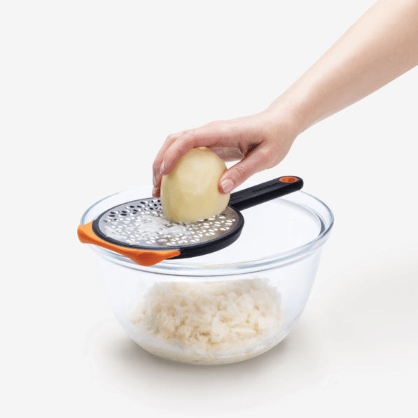 Dreamfarm Ograte | Two-Sided Speed Grater with Safety Cover | Course