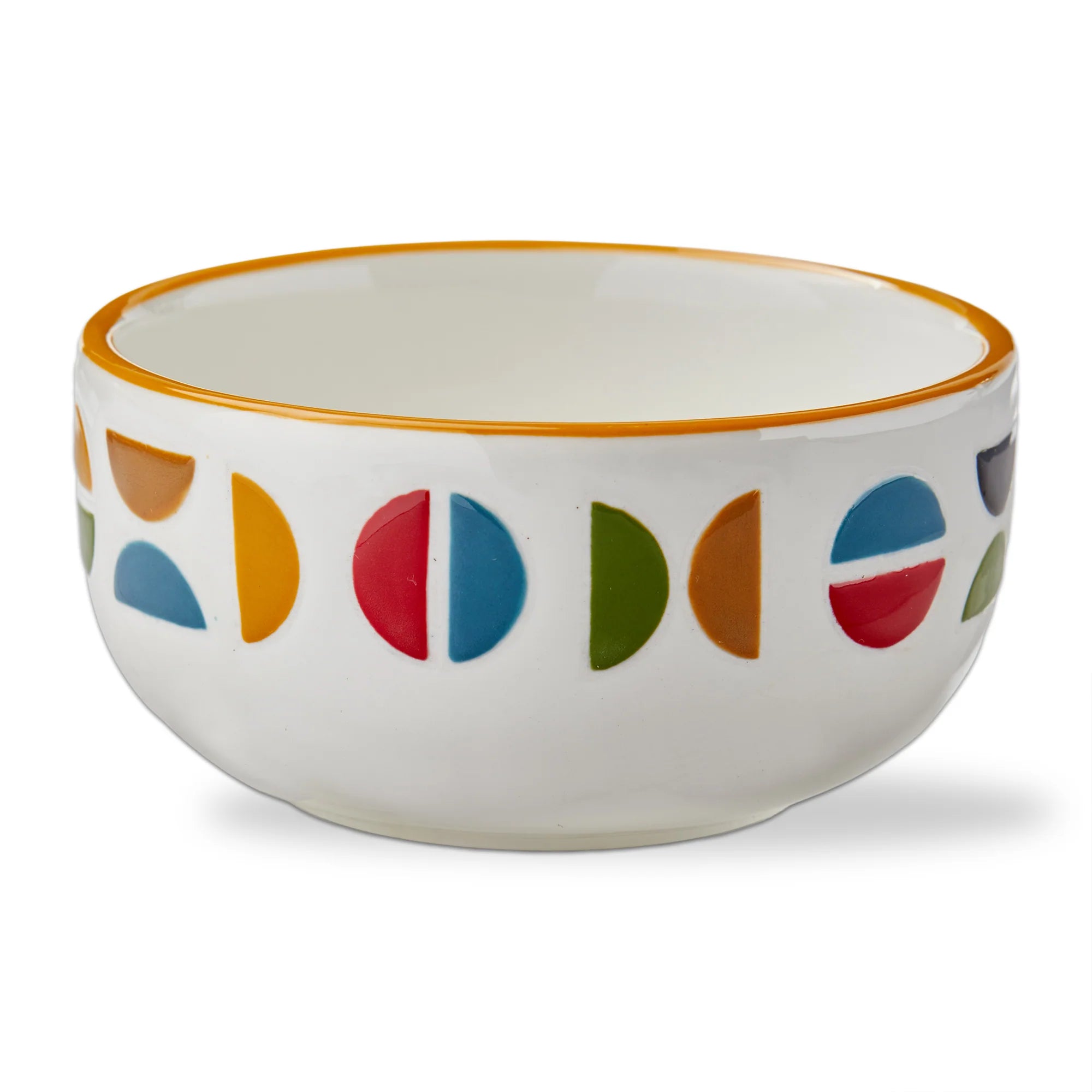 Knoll Dip Bowl – Hand‑Painted Modern Serveware