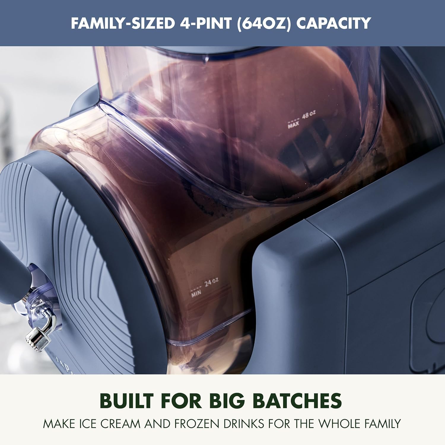 Green Pan Frost Frozen Drink | Soft Serve Ice Cream Maker