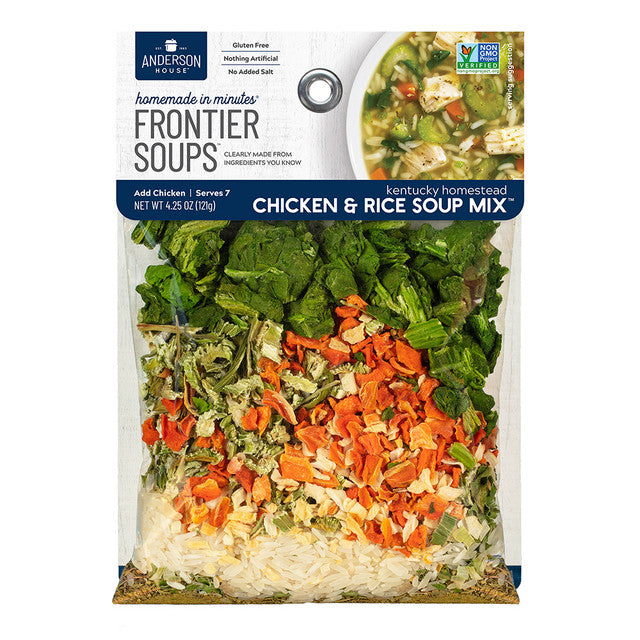 Frontier Soups Kentucky Homestead Chicken & Rice Soup Mix