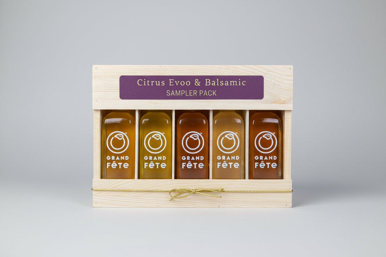 Citrus Olive Oil & Balsamic Sampler 5pc set