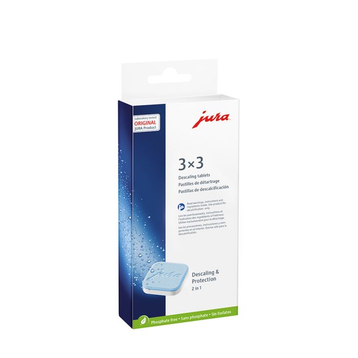 Jura Descaling Tablets 3X3 | 9 Pack