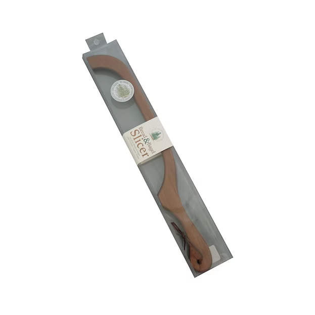 Bread & Bagel Knife | Mahogany Finish | Left Handed