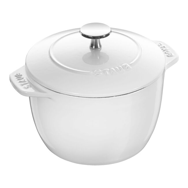 Staub Petite French Oven | 1.5 qt | White – Grand Fete