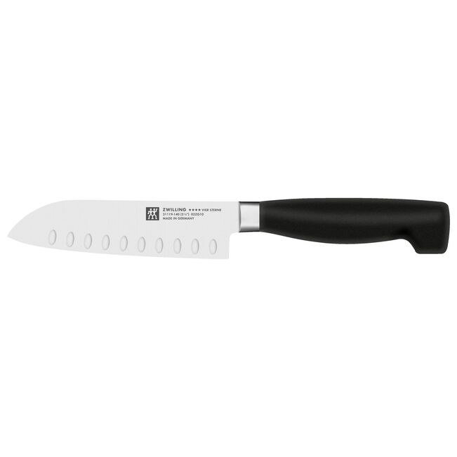 Zwilling Four Star Hollow Edge Santoku Knife | 5.5 Inch