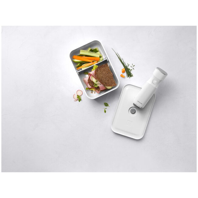 Fresh & Save Vacuum Lunch Box - Large (White)