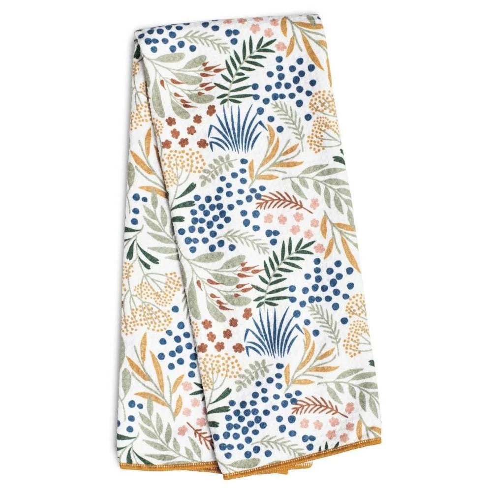 Anywhere Towel – Inca Floral | Ultra-Absorbent Recycled Kitchen & Hand Towel