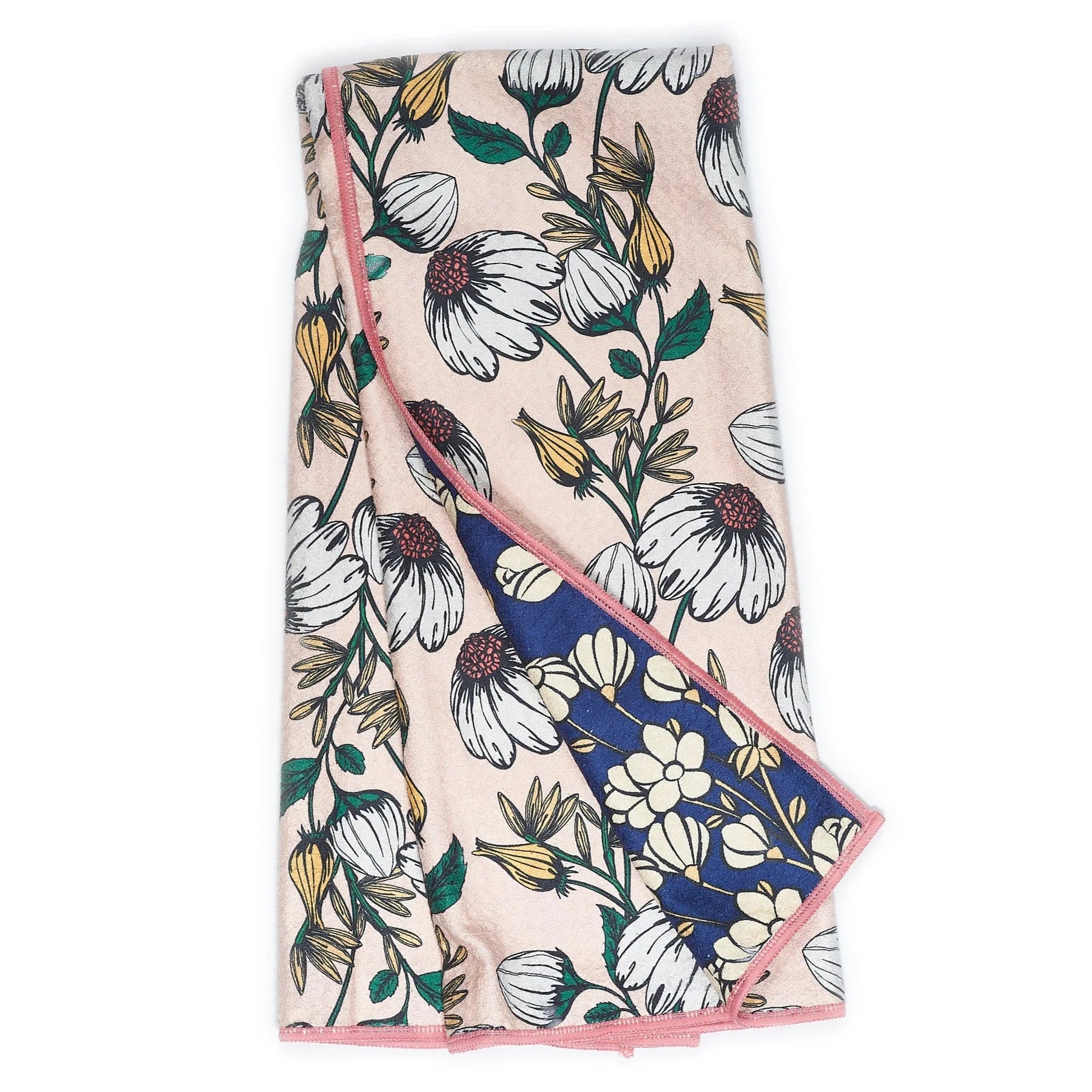 Anywhere Towel – JL Sunflower Trail | Reversible Eco‑Friendly Kitchen & Hand Towel