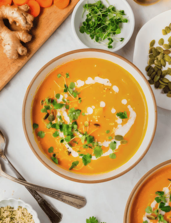 9/9 -From Garden to Table : Carrot Cuisine , from Soup To Sweets