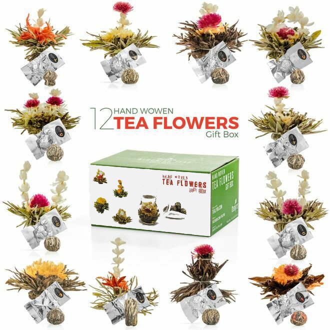 Flowering Tea Gift Box 12pc