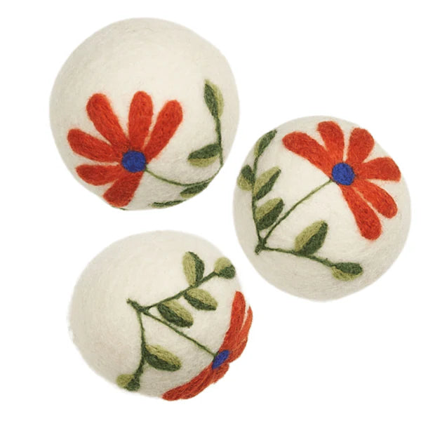 Wool Dryer Balls | Flora | Natural, Eco‑Friendly Laundry Helpers