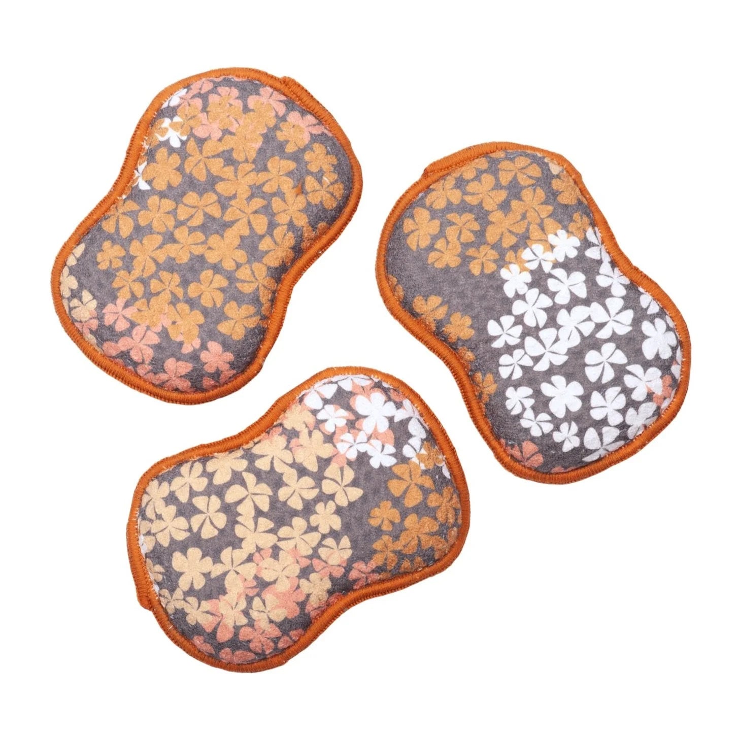 Re‑Usable Sponges Set of 3 – Hydrangea | Eco‑Friendly Cleaning Sponges