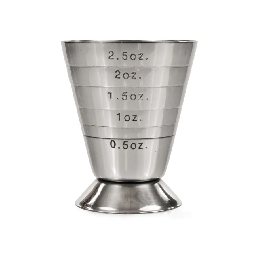 True Trio Multi‑Unit Jigger | Stainless Steel (2.5 oz)