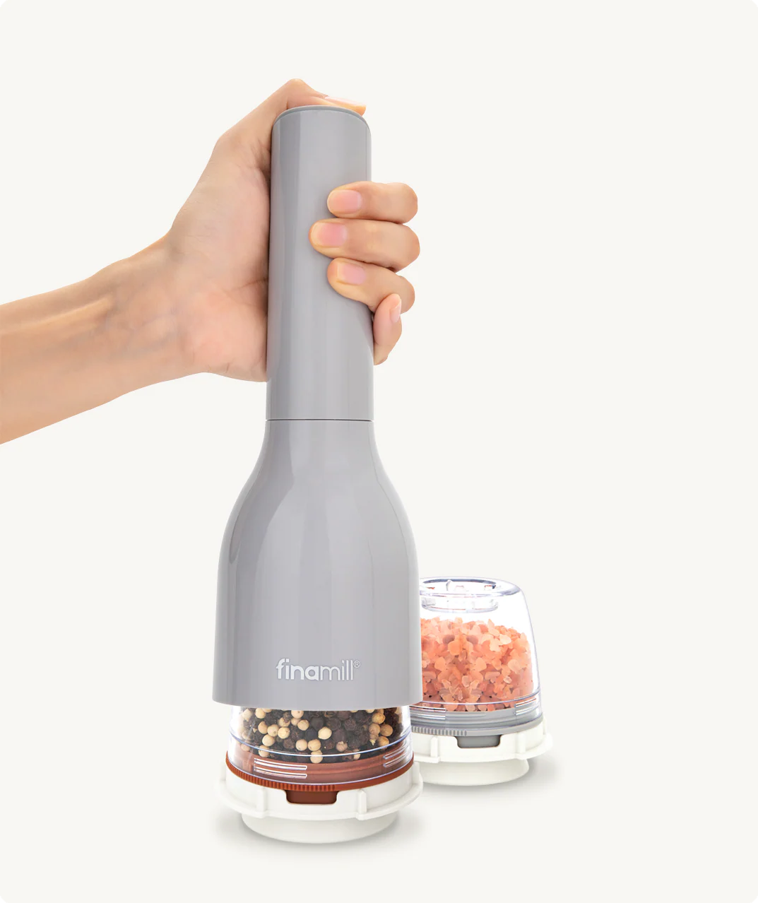 FinaMill ProPlus Battery Spice Mill | Stone