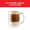 Sorrento Glass Latte Mug | 2 Piece Set 15 oz
